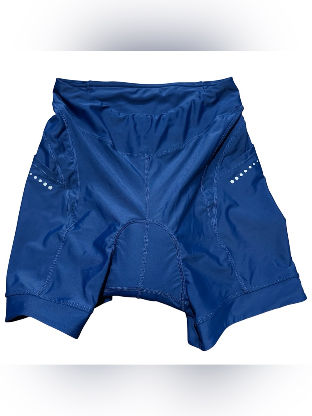 BALEAF Padded Bike Shorts Cycling Gel Padding Pockets Blue Size Large